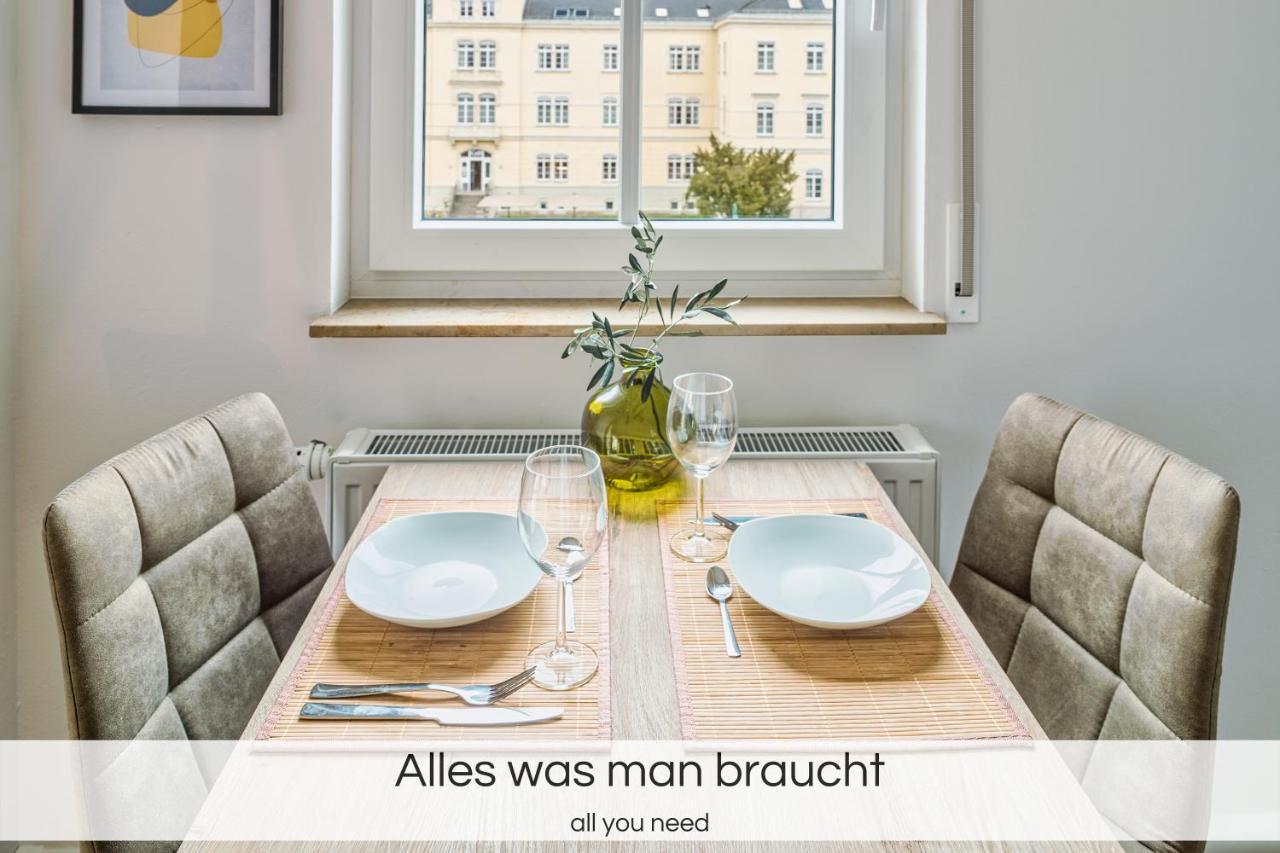"Neptunblick"- Naehe Altstadt - Ruhig - Balkon - Parkplaetze Dresden Exterior foto