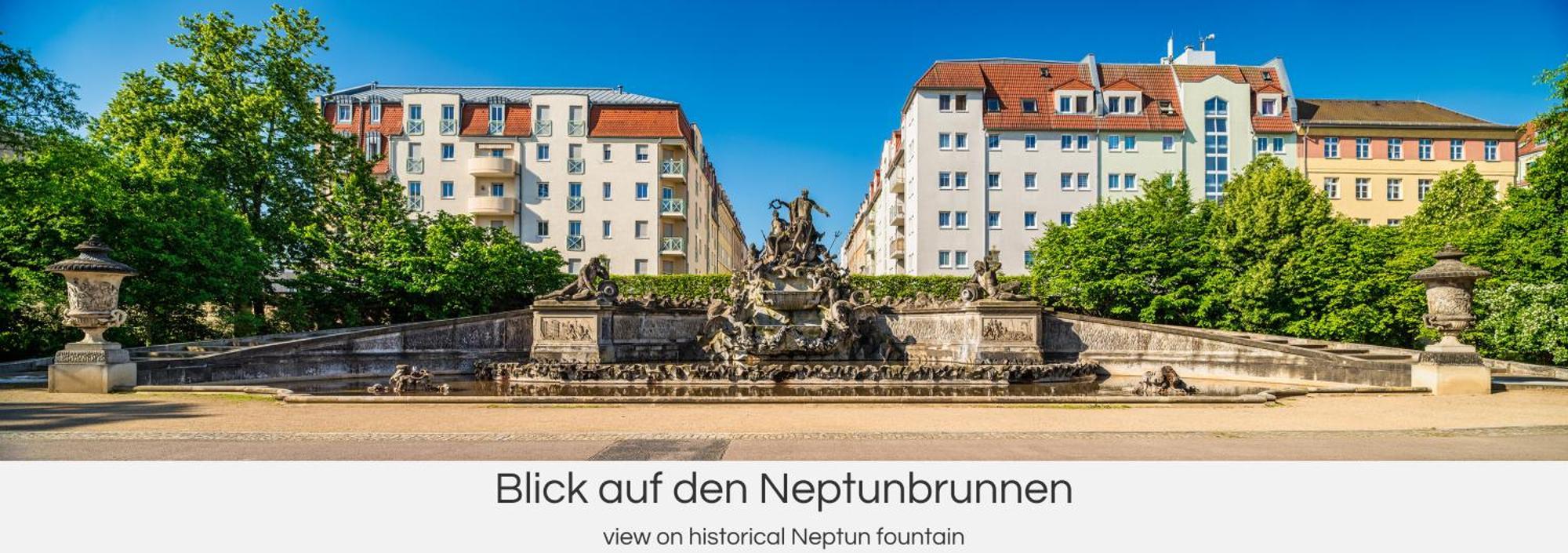 "Neptunblick"- Naehe Altstadt - Ruhig - Balkon - Parkplaetze Dresden Exterior foto